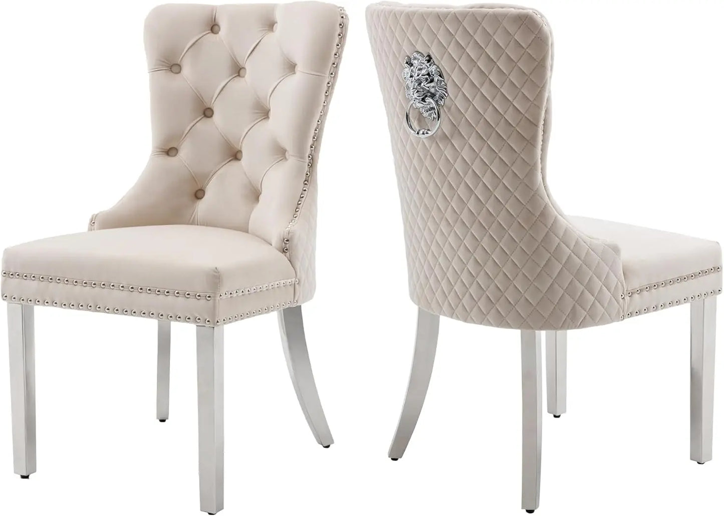 Velvet Dining Chairs Set of 2