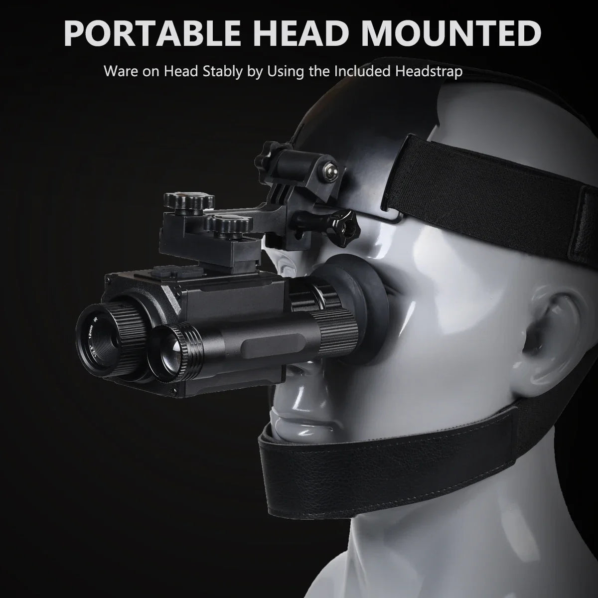 Helmet Night Vision 5X Zoom 1080P Digital Telescope