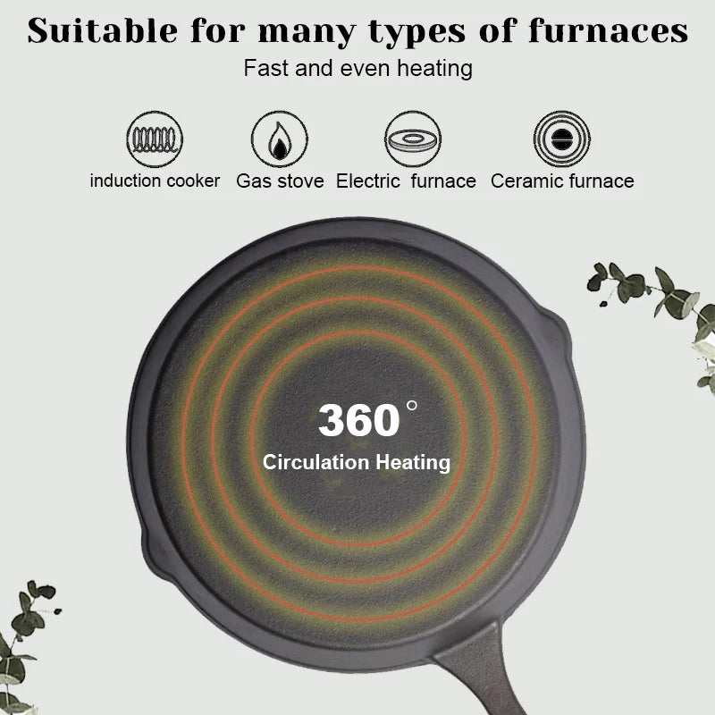 "3-piece cast iron cookware set