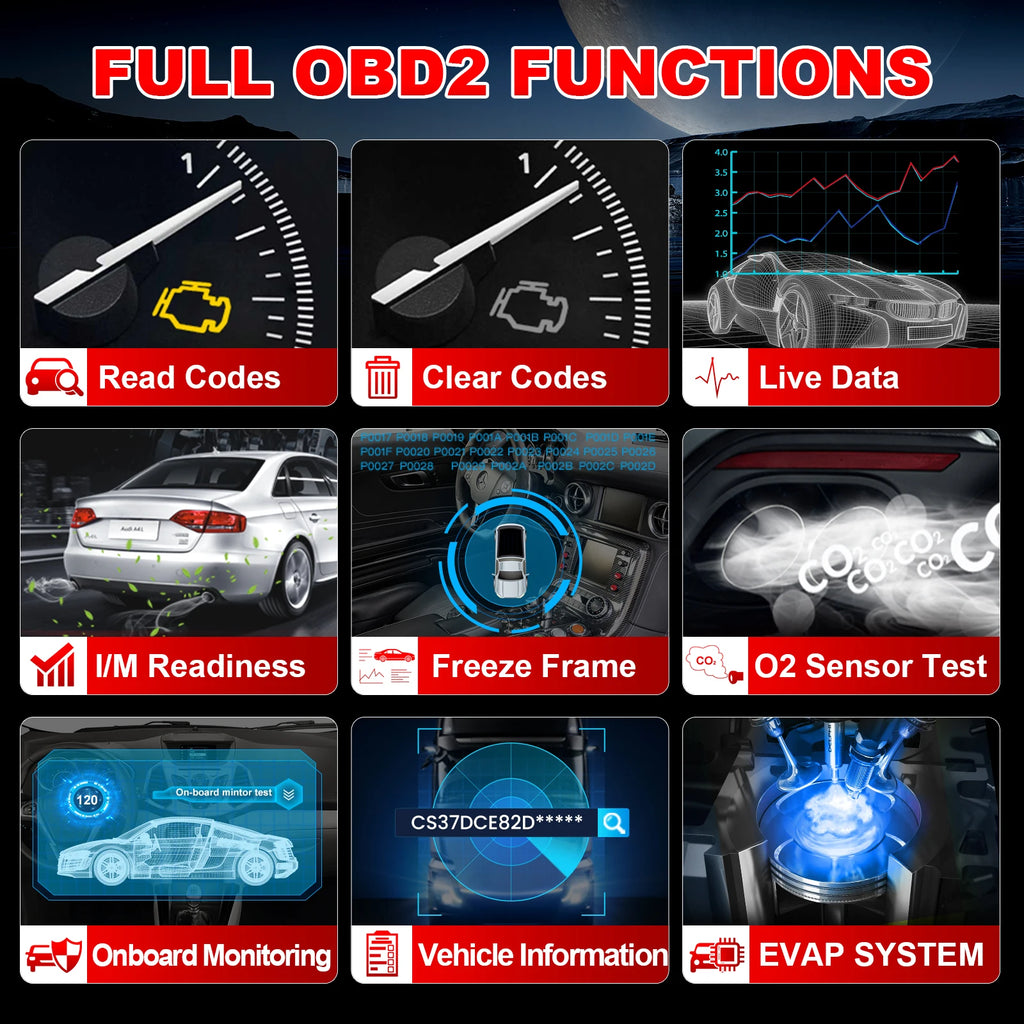 2 SCANNER CAN Auto Code Reader Diagnostic Tools