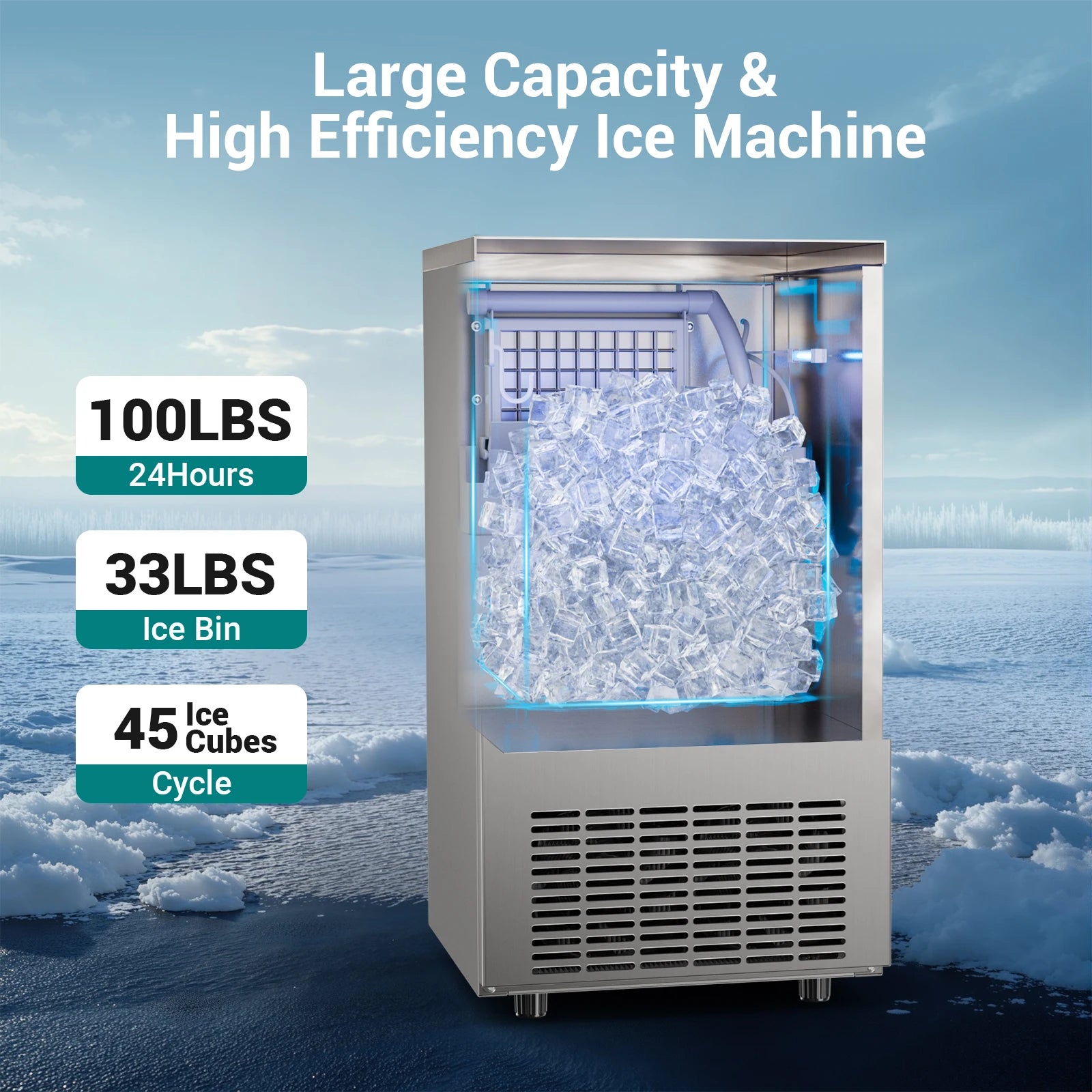 Commercial Ice Maker Machine