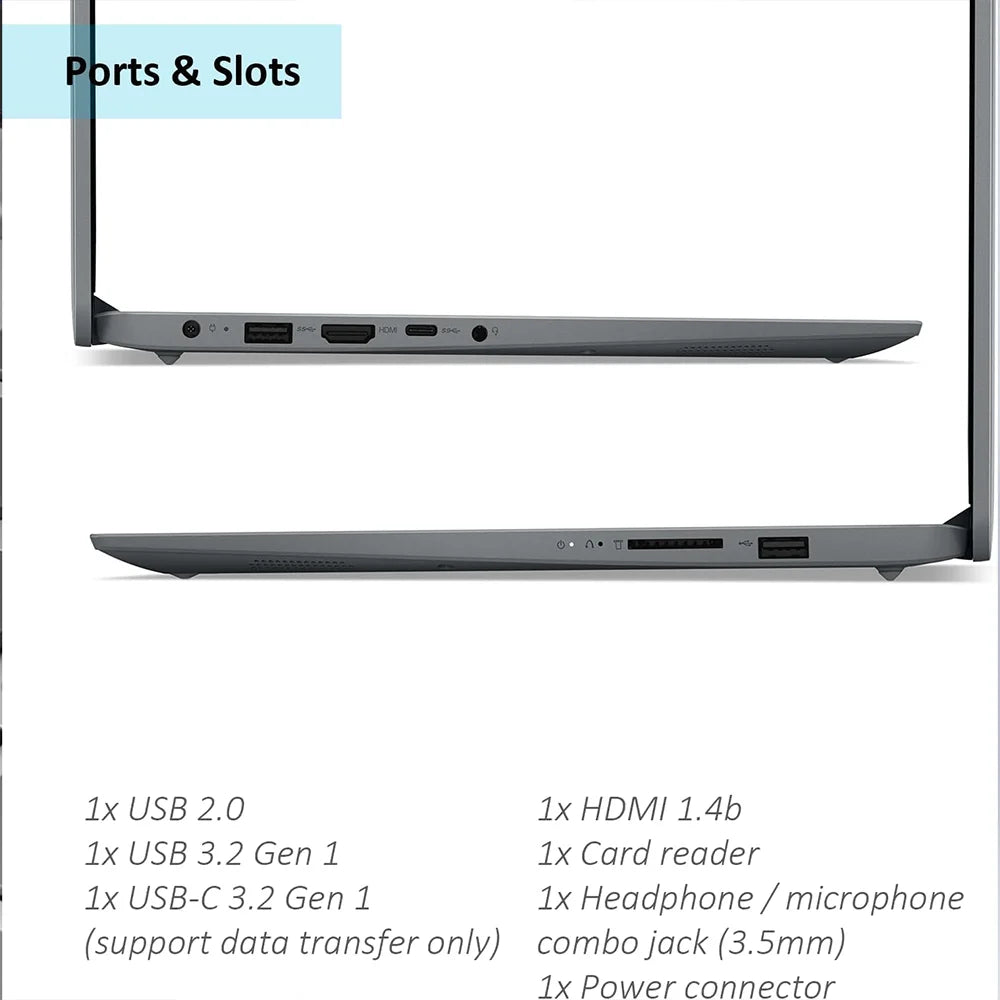 Lenovo Ideapad 1i 15.6" Business Laptop