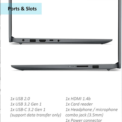 Lenovo Ideapad 1i 15.6" Business Laptop