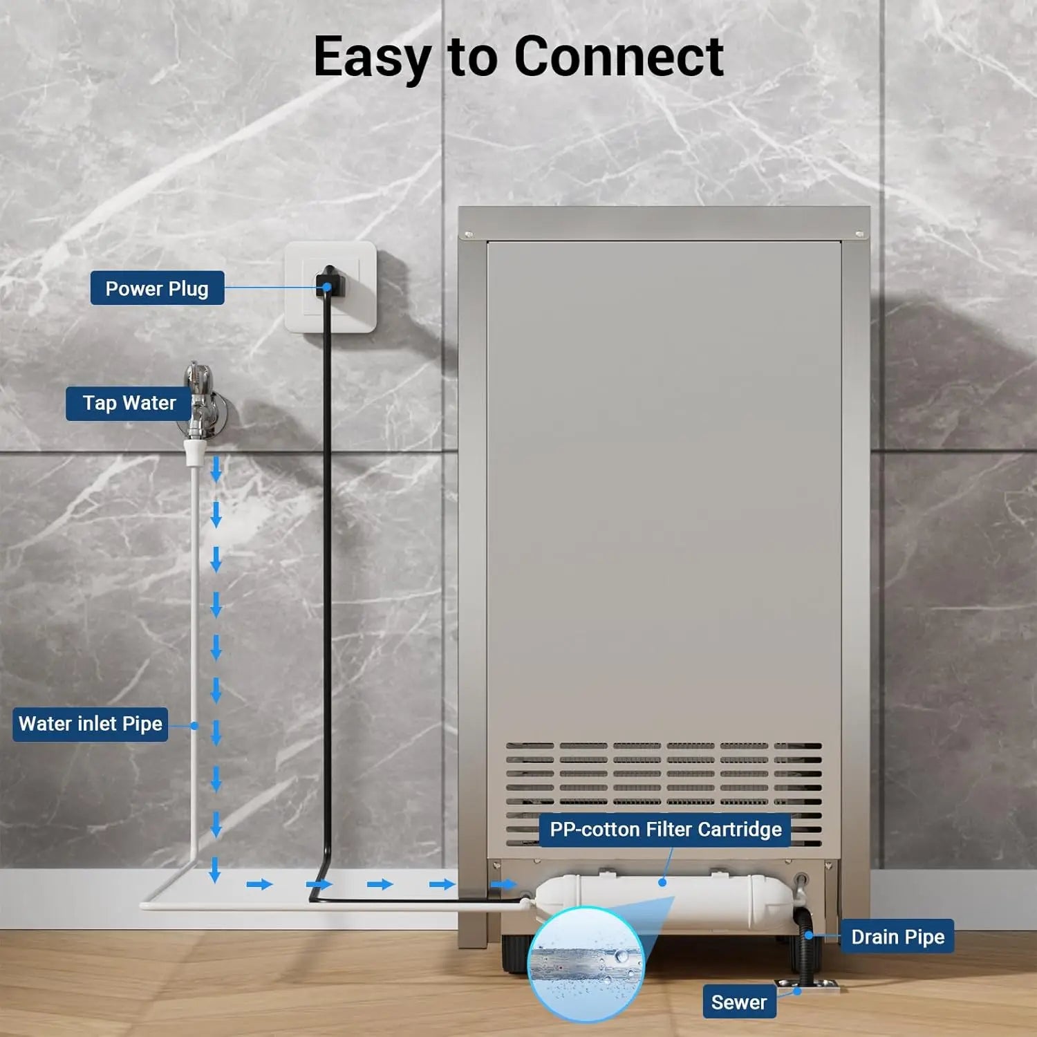 Commercial Ice Maker Machine