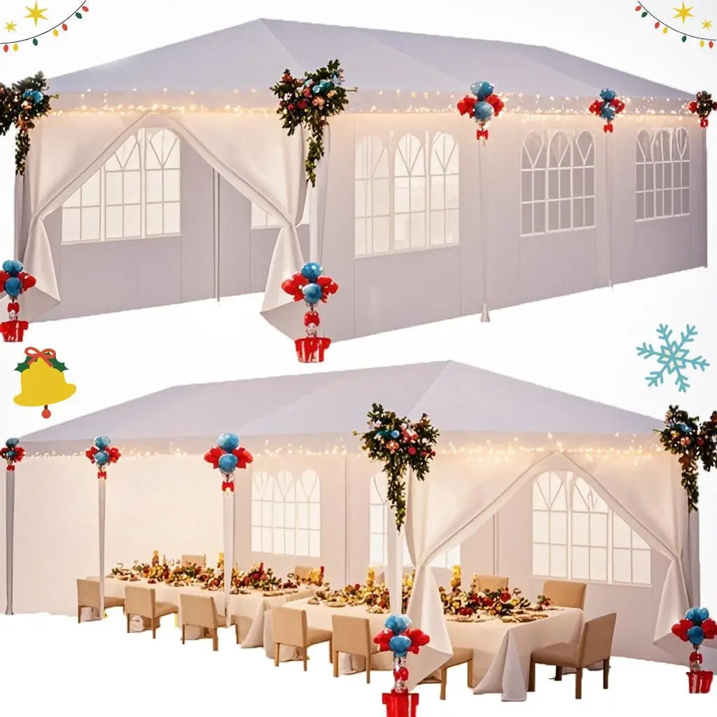 Party Tent Outdoor Canopy Tent with Removable Sidewalls