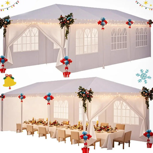 Party Tent Outdoor Canopy Tent with Removable Sidewalls
