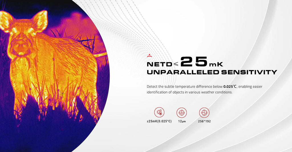 256 Thermal Imaging Monocular Waterproof Hunting Digital Camera