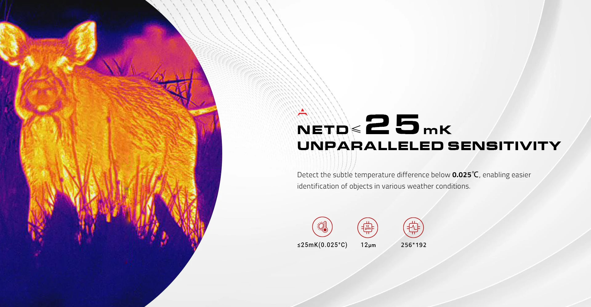 256 Thermal Imaging Monocular Waterproof Hunting Digital Camera