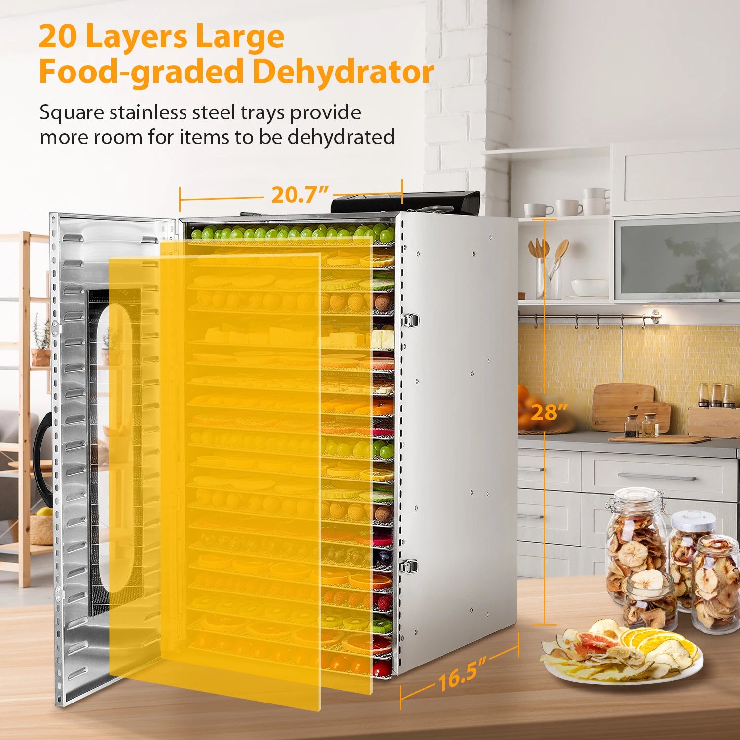 Commercial Grade Food Dehydrator Machine