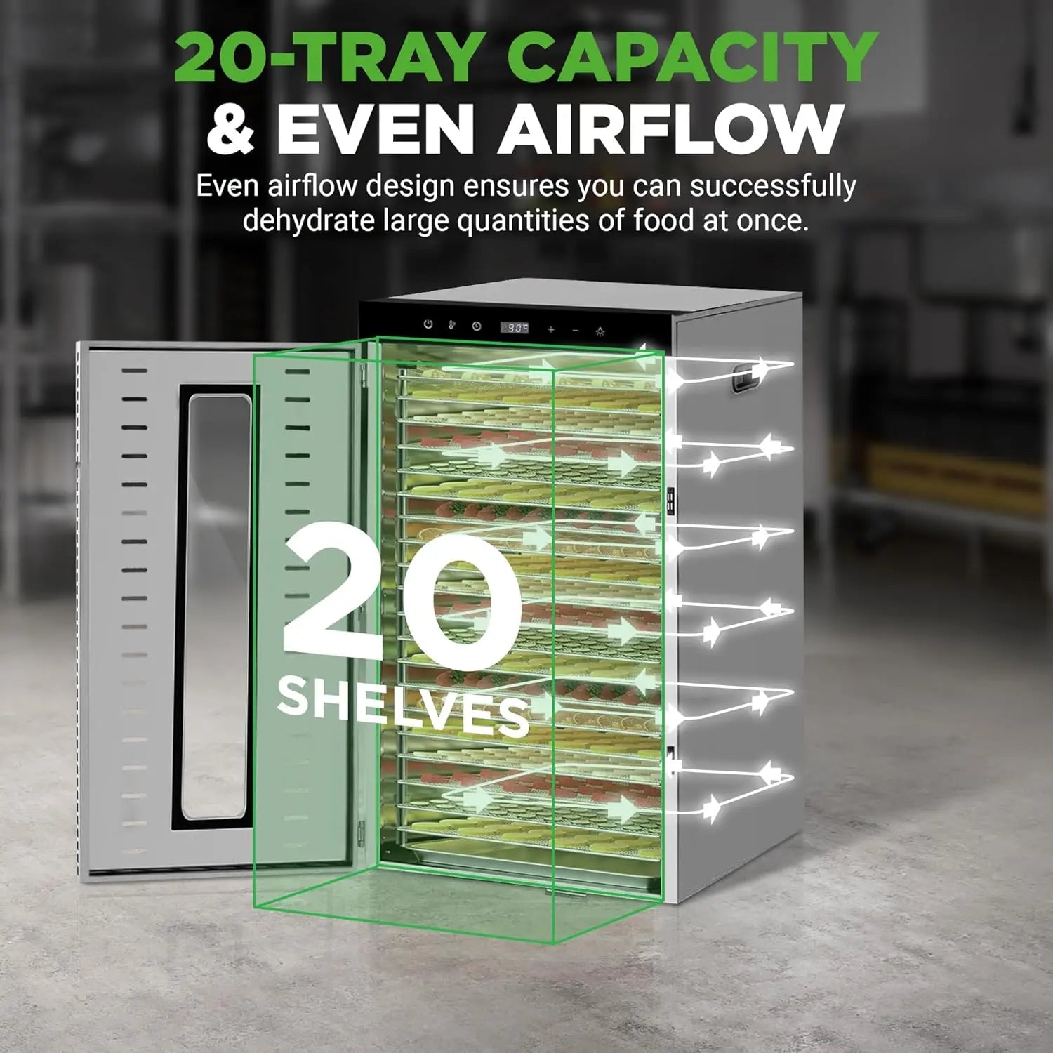 Commercial Grade Food Dehydrator Machine