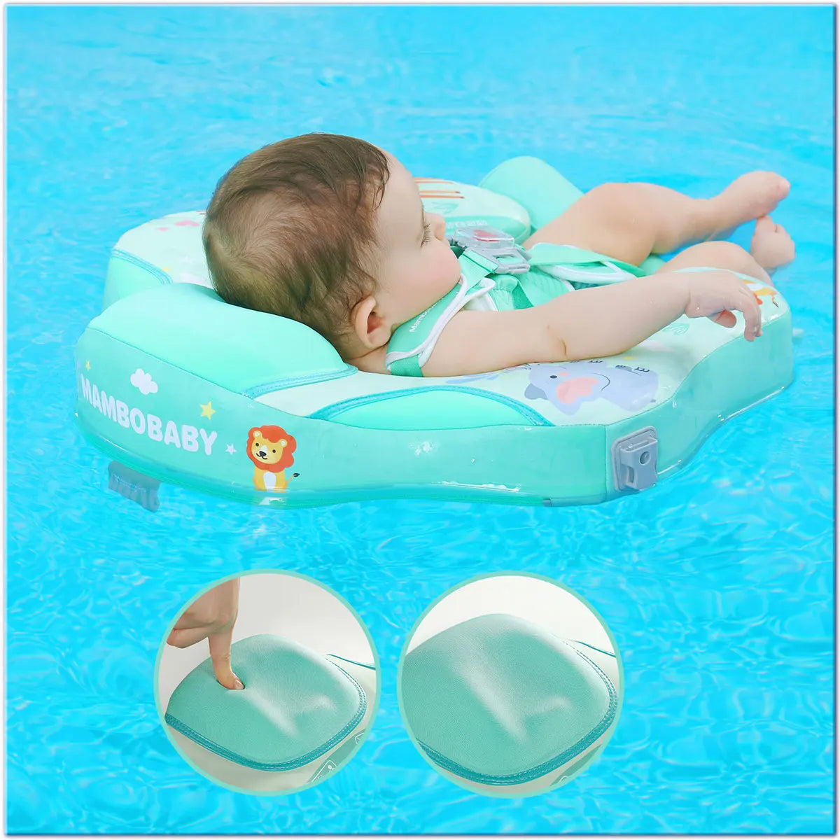 Animals Float Non-Inflatable Solid Baby Swimming buoy