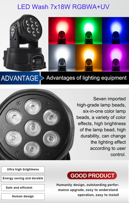 Party Lights For Disco DJ KTV LED Stage Lighting