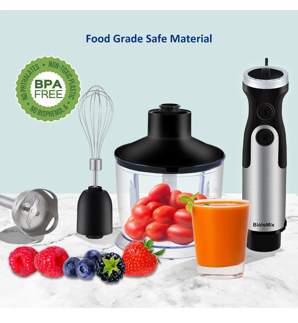1200W 5-in-1 Immersion Hand Stick Blender Mixer