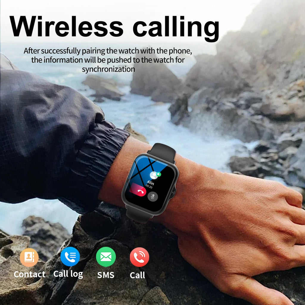 Smart watch with full touch screen,
