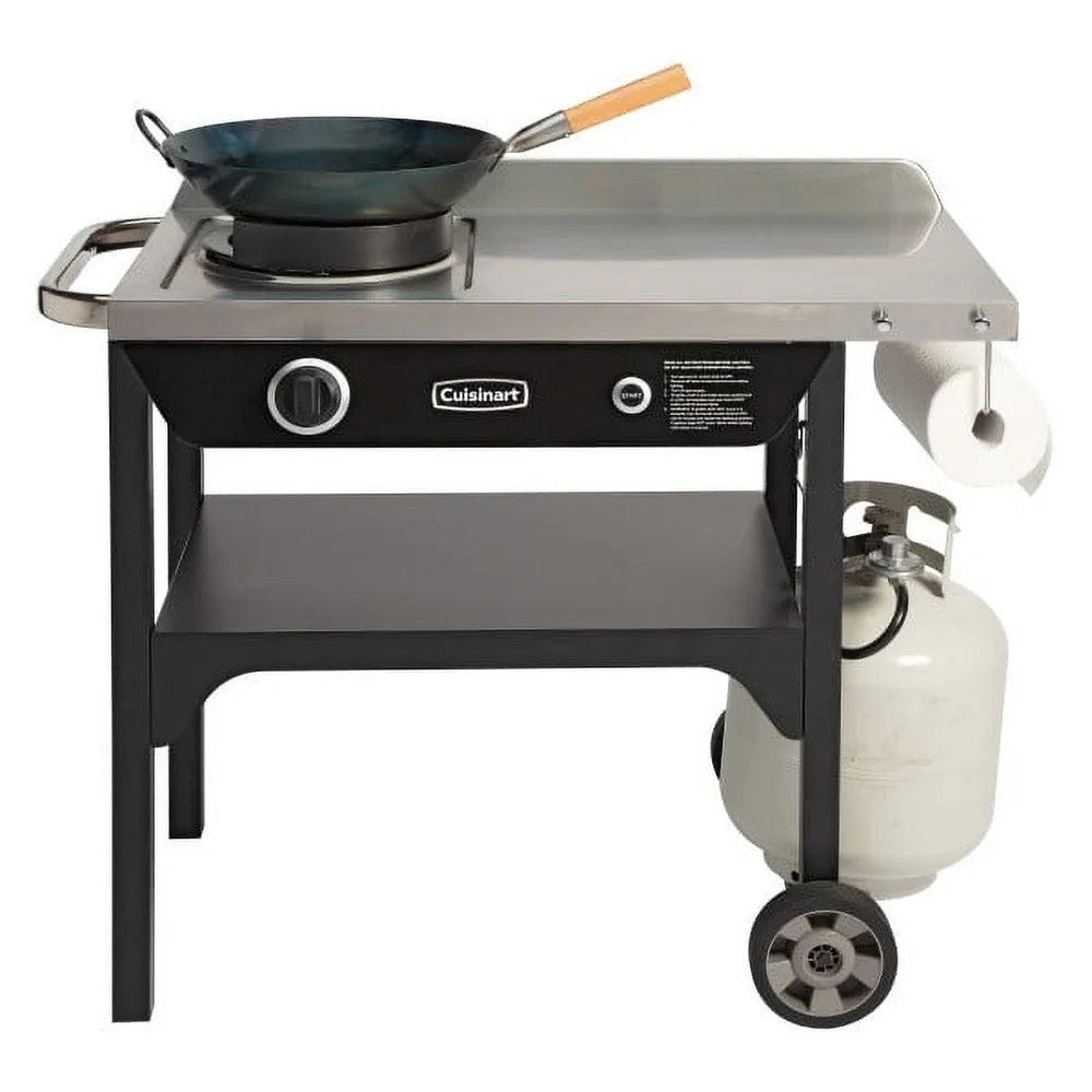 Outdoor Wok Station with 50,000 BTU Propane Burner