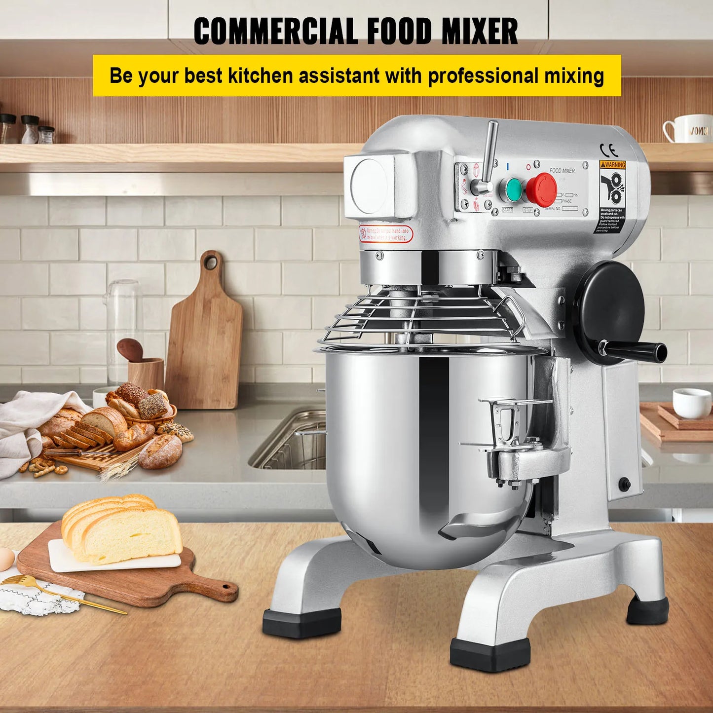 Whisk Mixer Processor Kitchen Food Stand Blender