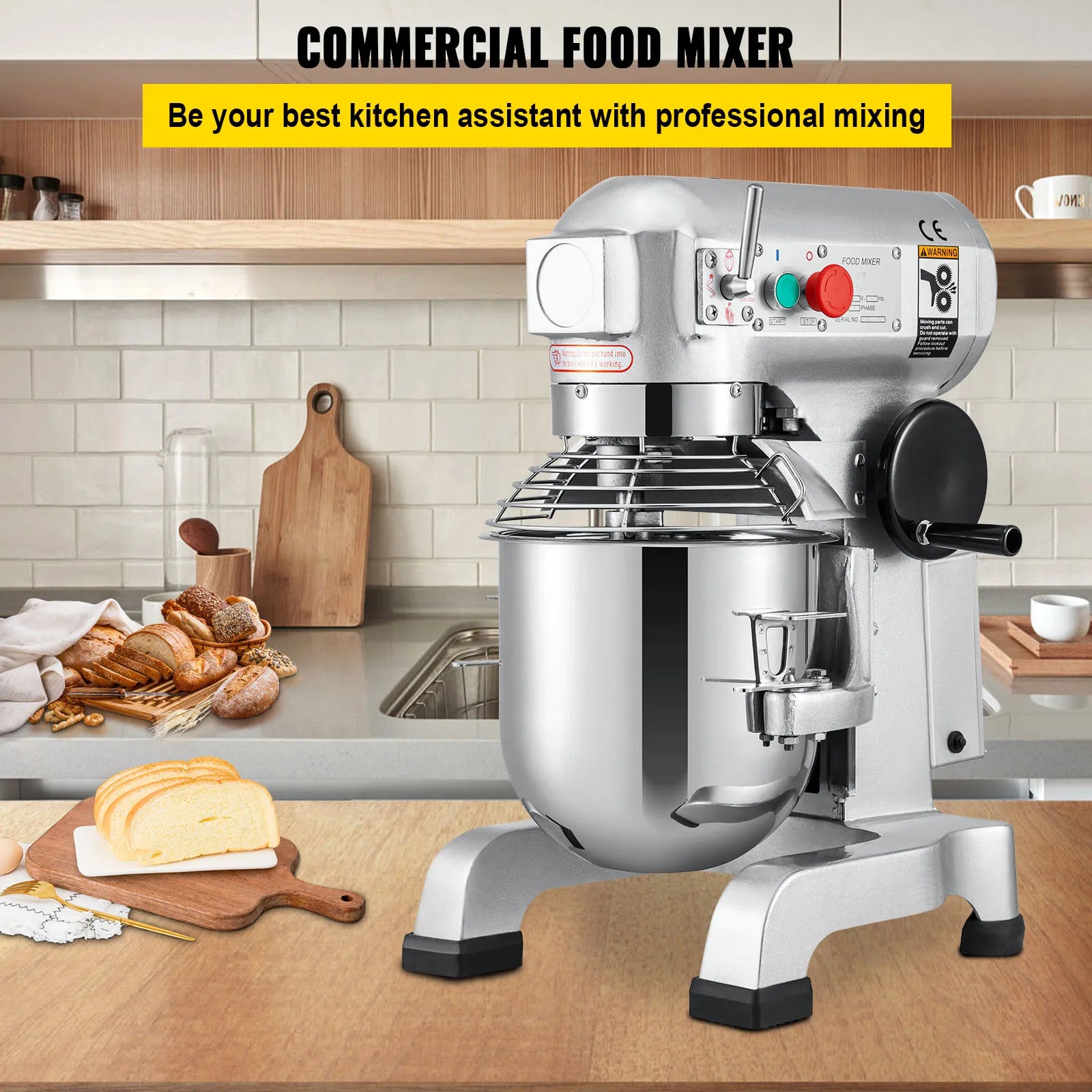 Whisk Mixer Processor Kitchen Food Stand Blender