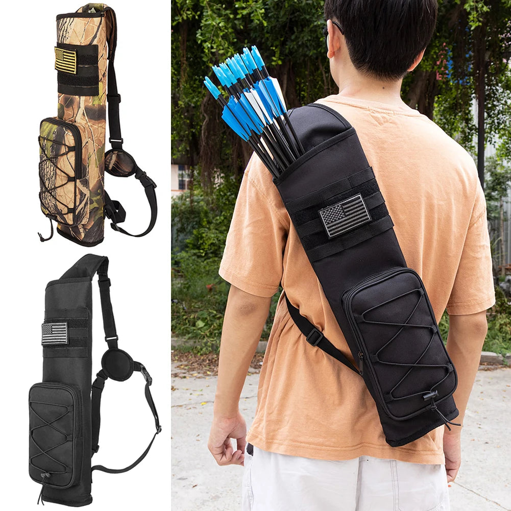 Hunting Bag Portable Bow Quiver Holder