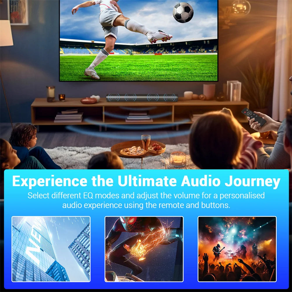 Sound Bar TV Sound System Bluetooth Speaker