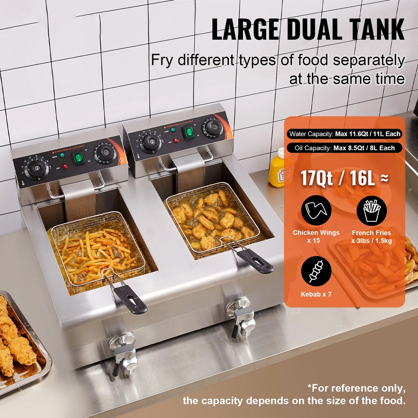 12L Electric Deep Fryer