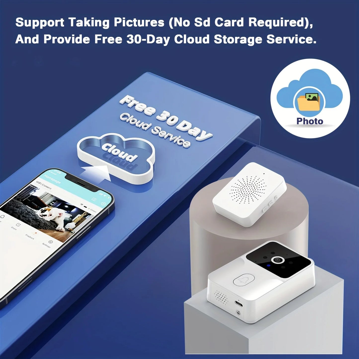 Smart Video Doorbell Camera HD