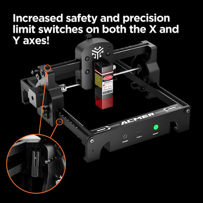 6W Mini Laser Engraver CNC