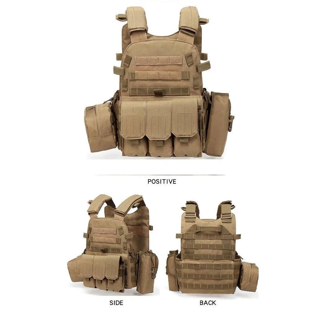 Nylon Tactical Vest Body Armor Hunting