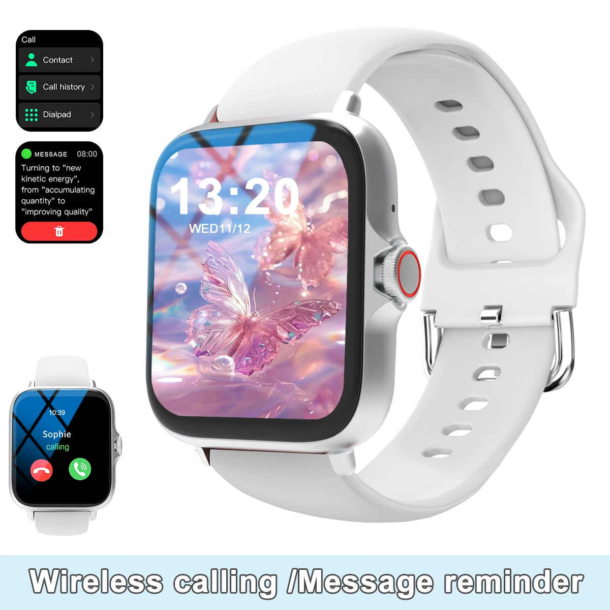 Smart watch with full touch screen,