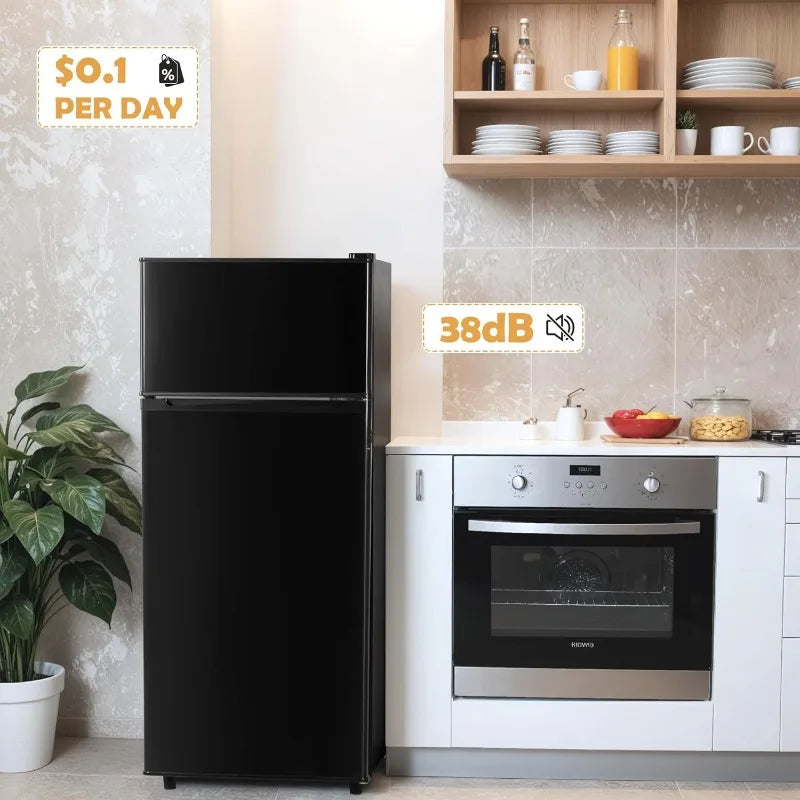 4.5 Cu.Ft Mini Fridge with Freezer