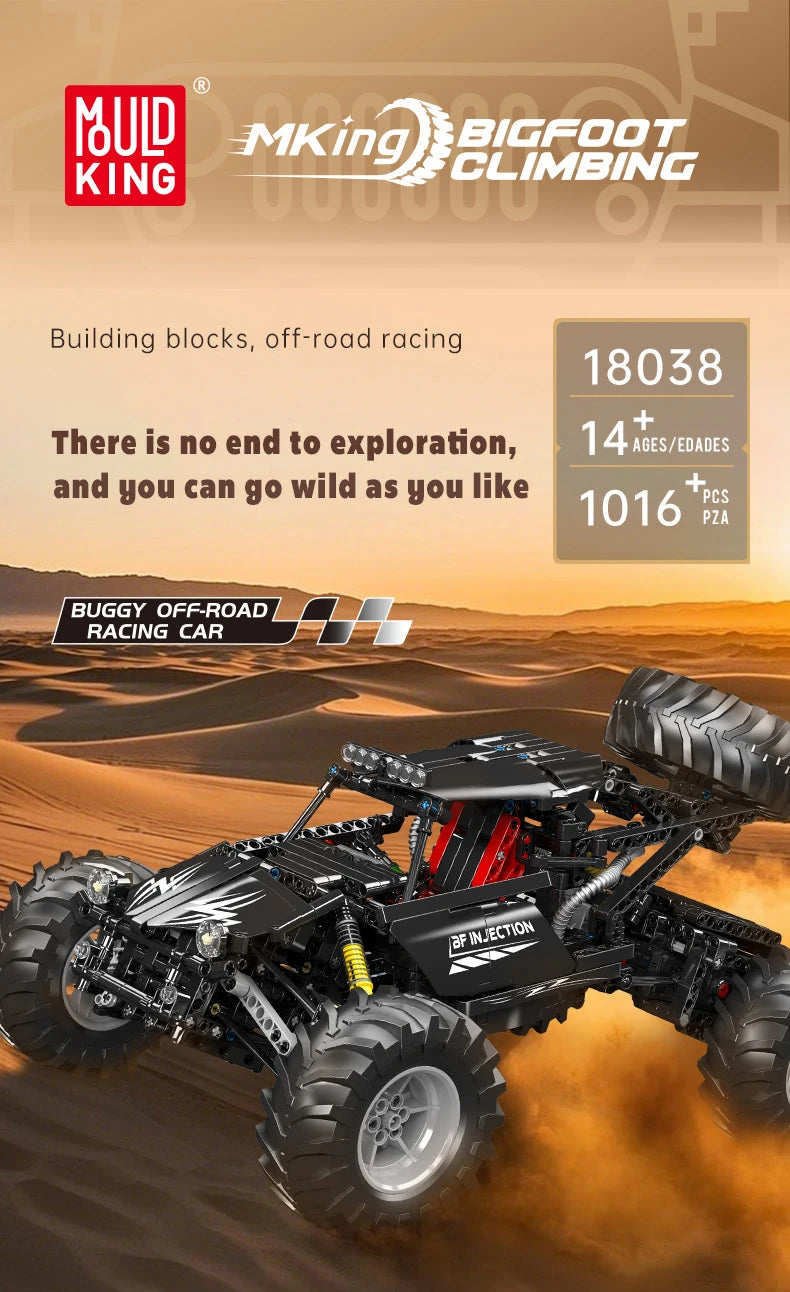 Remote Control Bigfoot Climbing Car