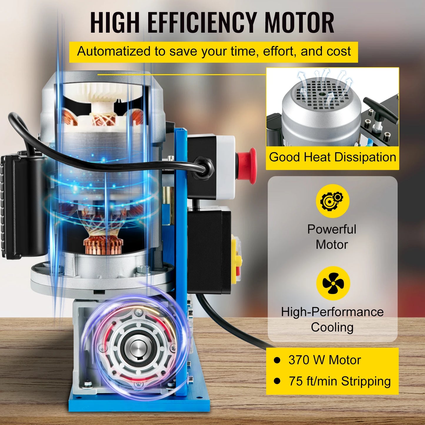 Electric Wire Stripping Machine