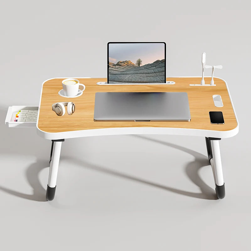 Portable Laptop Desk with USB Light