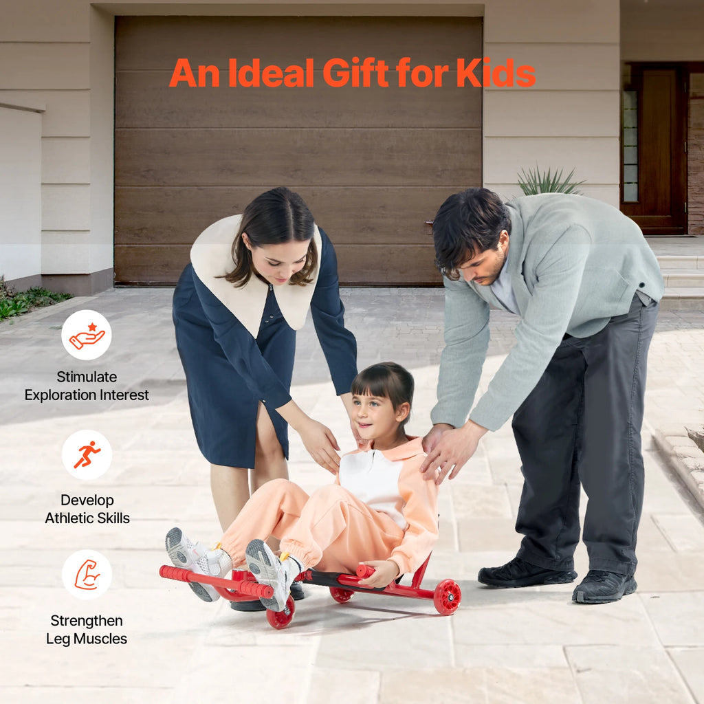 132/198lbs Kids Ride on Scooter