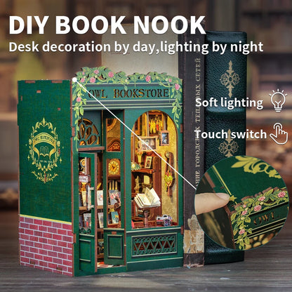 3D Wooden Puzzle Miniature Model Kits
