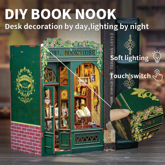 3D Wooden Puzzle Miniature Model Kits