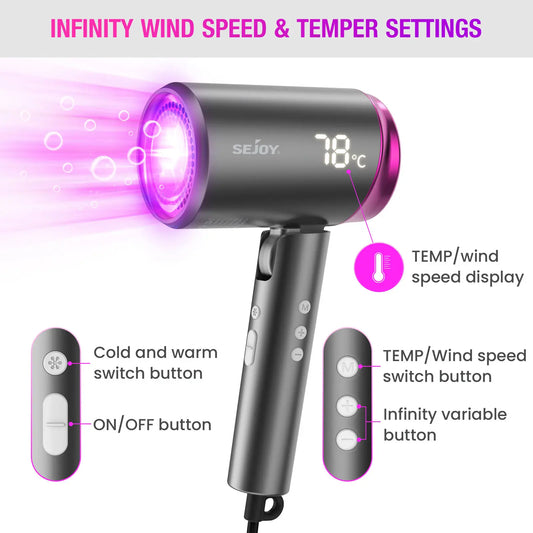 1800W Professional Salon Hair Dryer