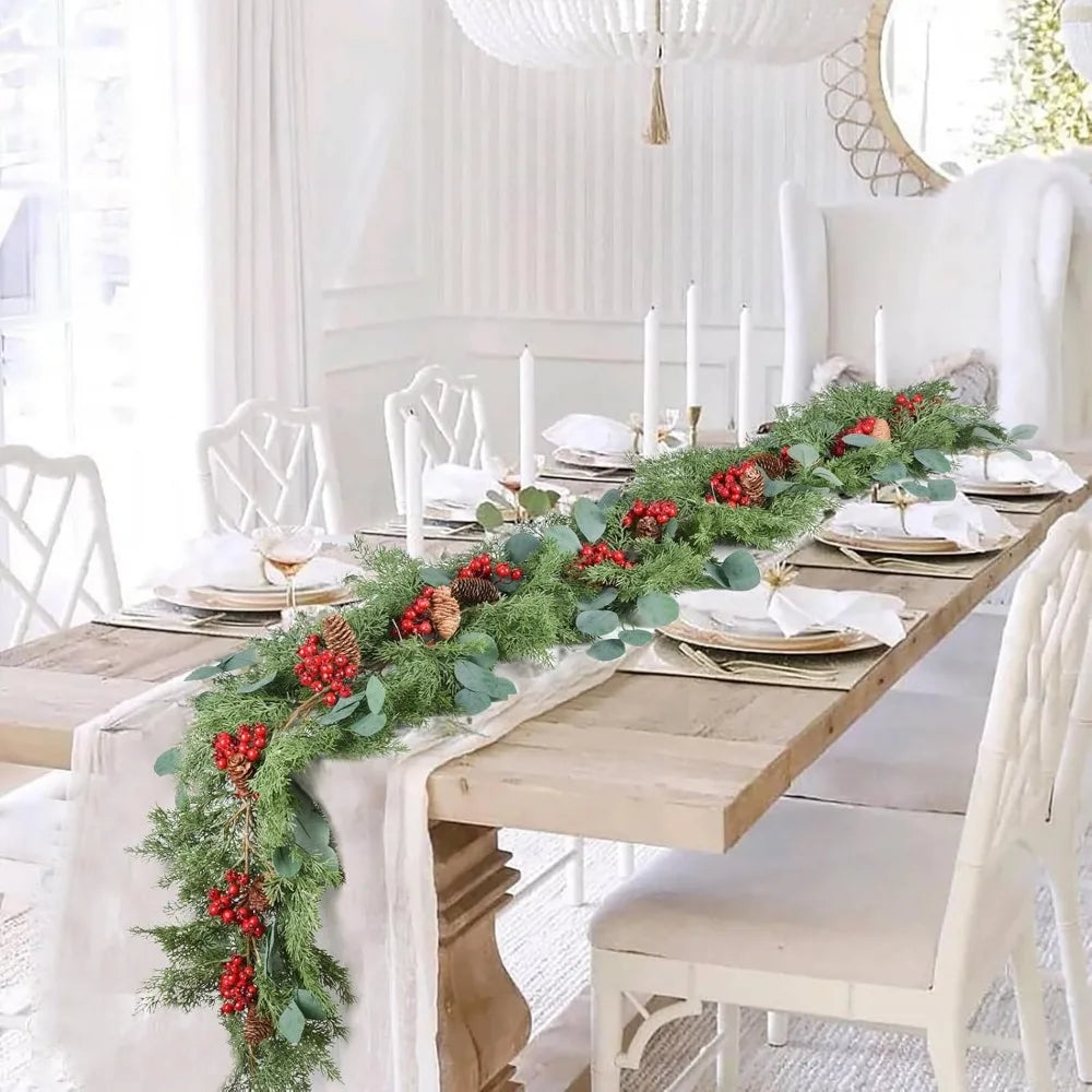 6ft Pine Christmas Garland