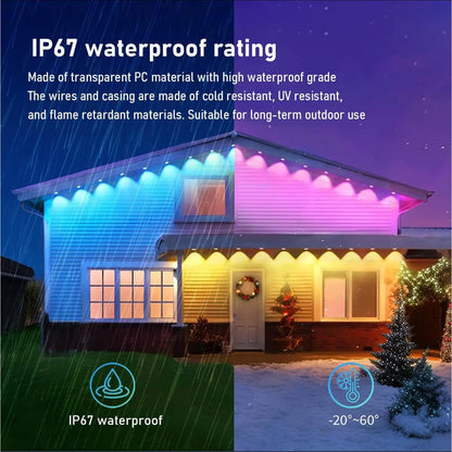 100FT 60 LEDs Permanent Outdoor Lights