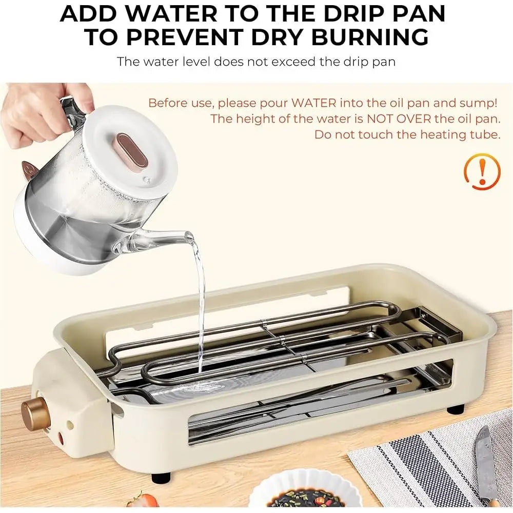 Electric Smokeless Indoor Grill