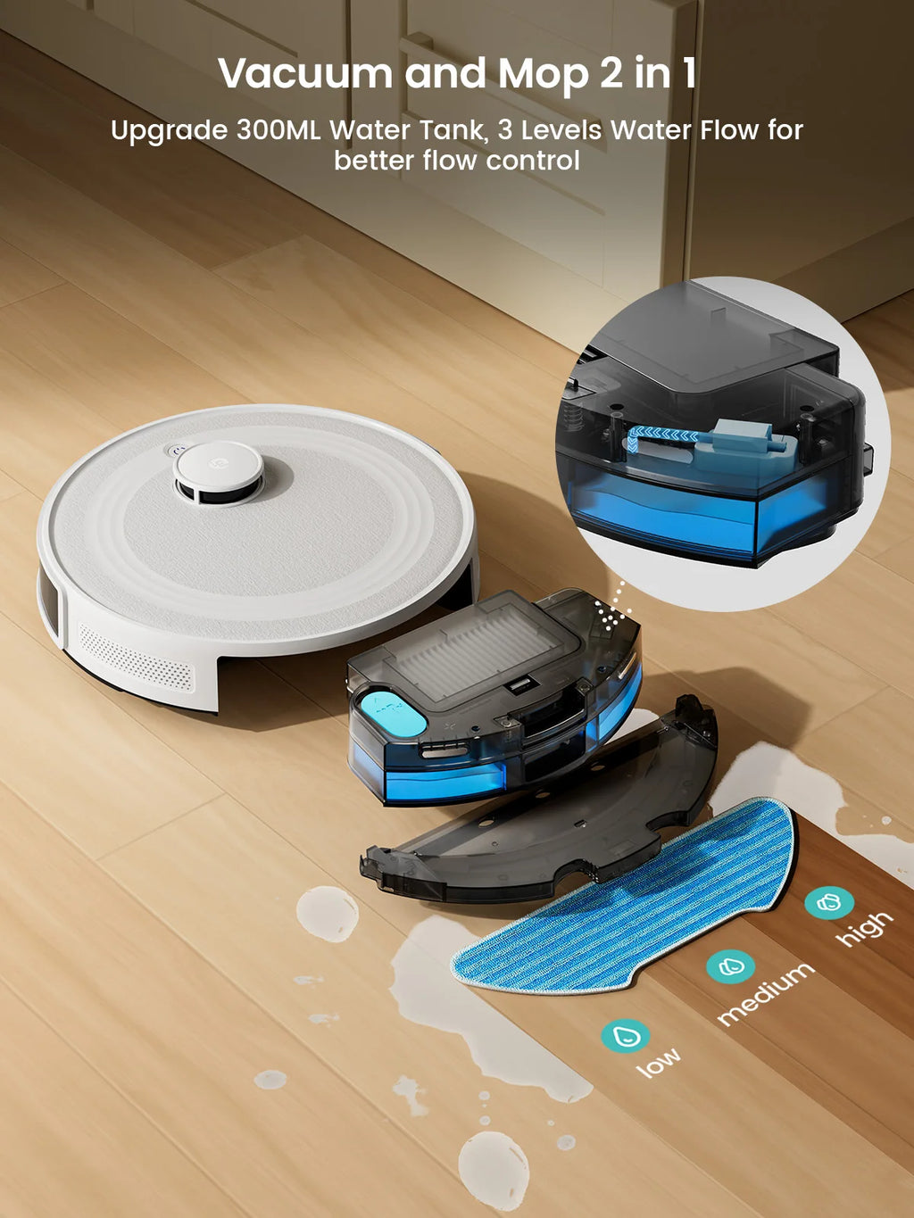 Robot Vacuum Cleaner, Laser Navigation