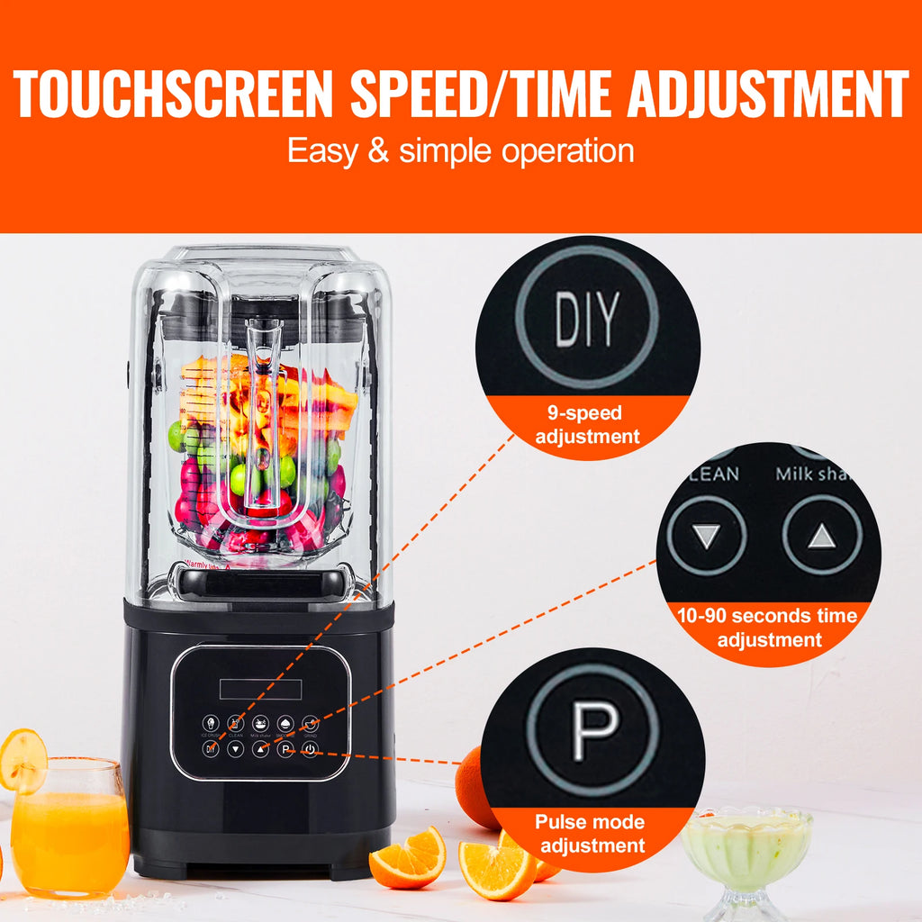 2L Smoothie Blender Commercial Grade