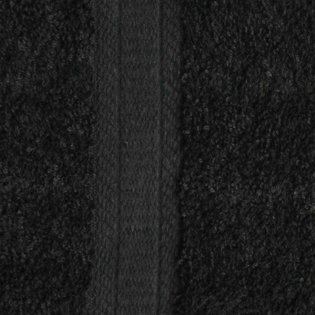 Super Soft and Highly Absorbent Basic Solid Towel Set,Black