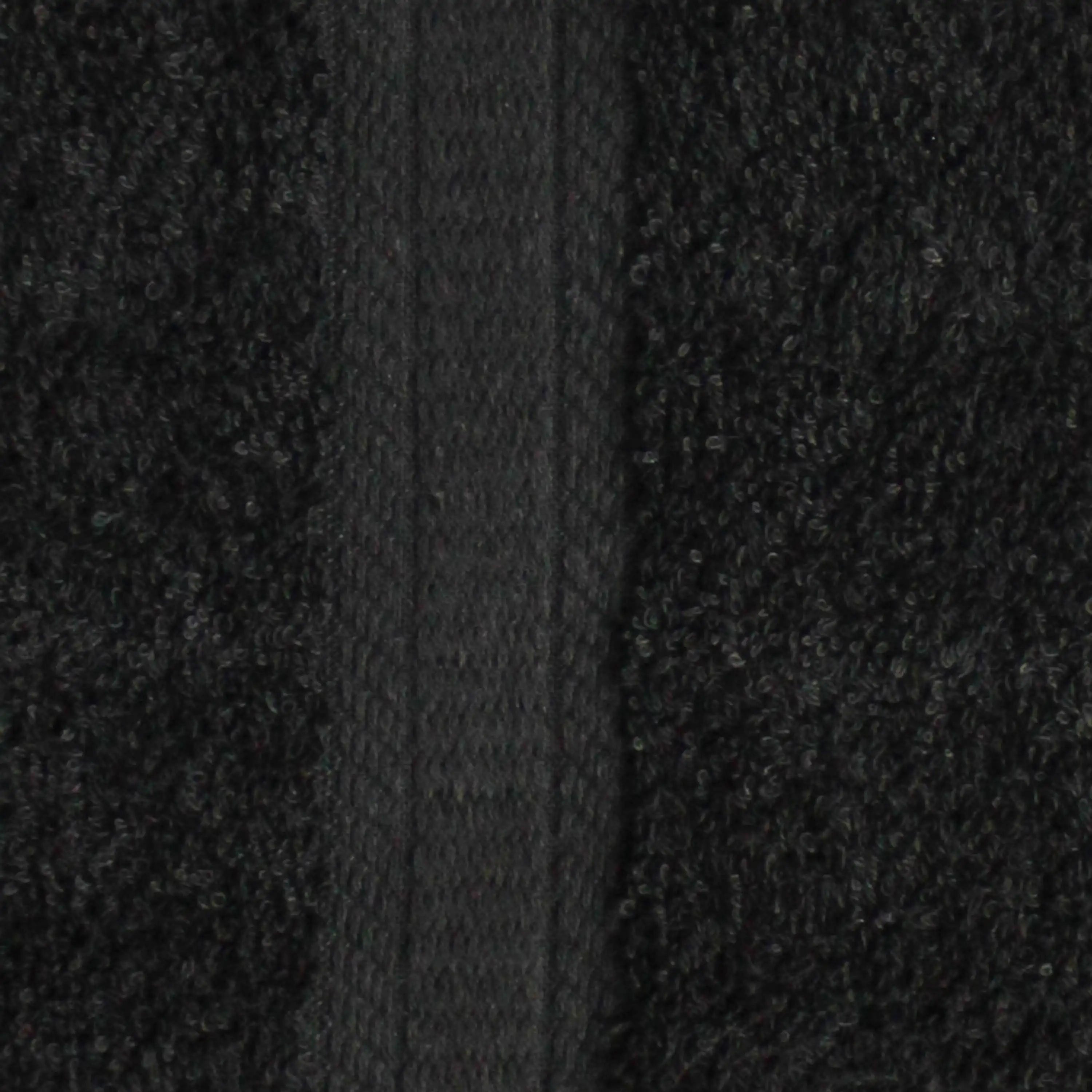 Super Soft and Highly Absorbent Basic Solid Towel Set,Black