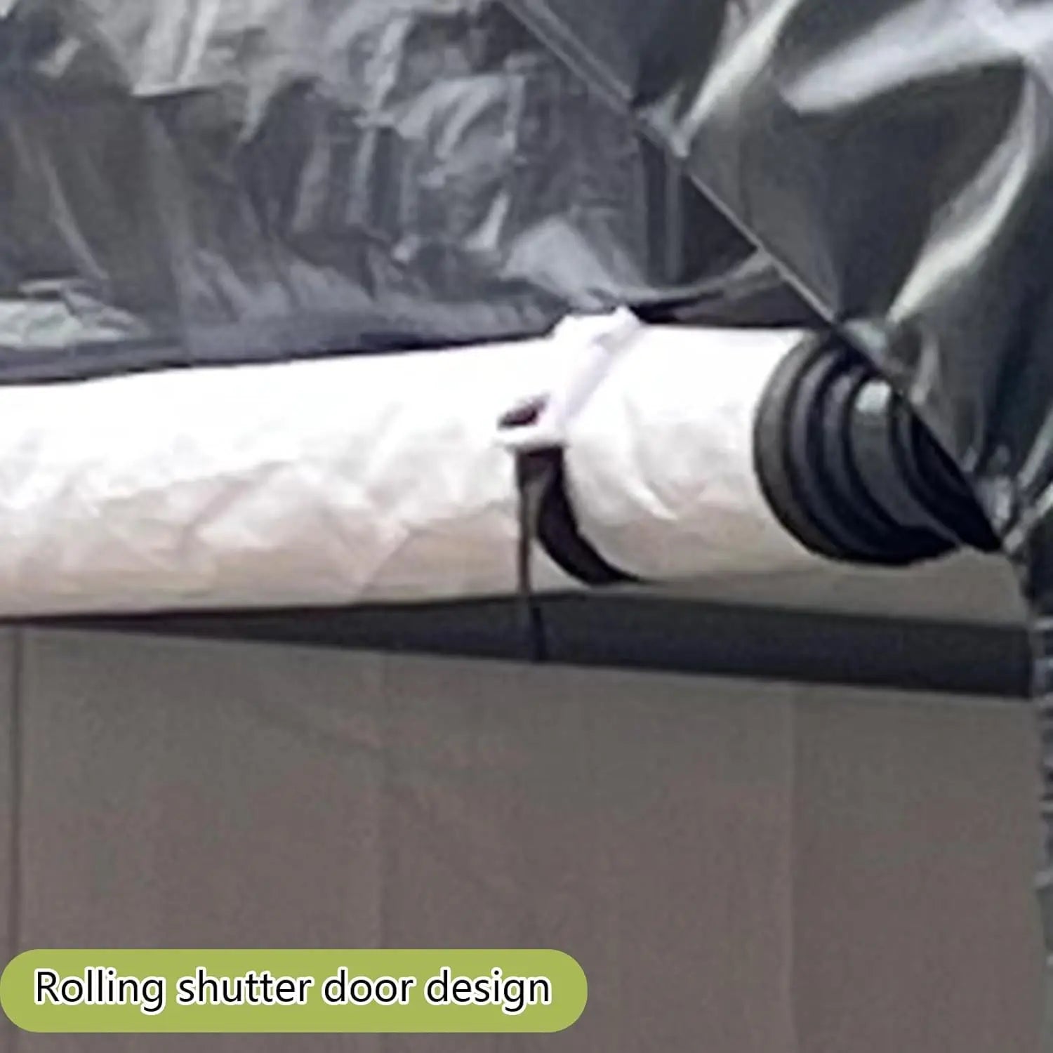 Grey Outdoor Storage Shed