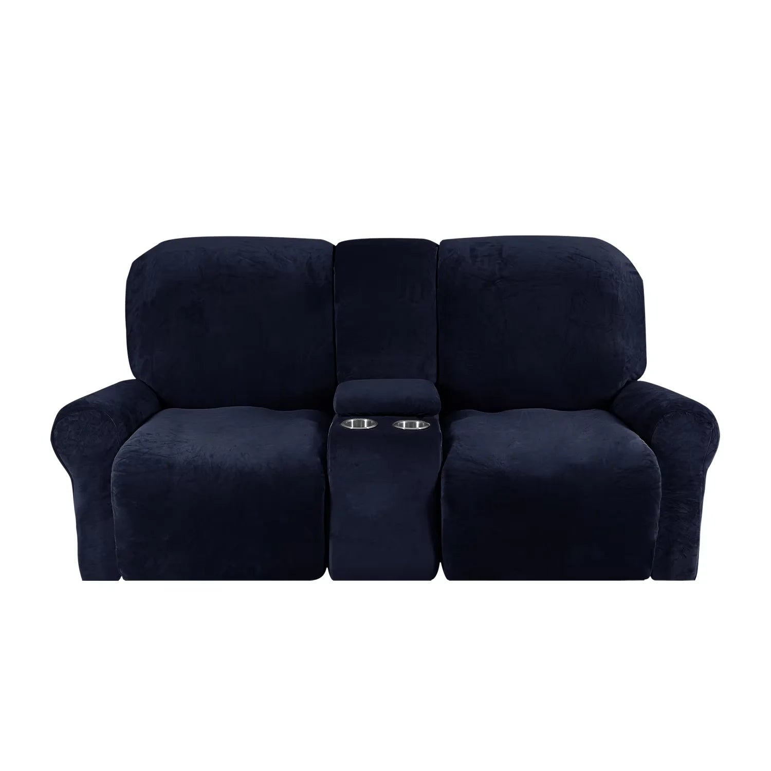 Recliner 2 Seater Sofa Covers with Cup Holders