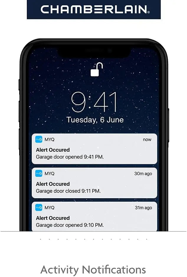 Smart Garage Door Opener, Ultra Quiet Belt Drive, 3/4-HP Motor - Quantity 1