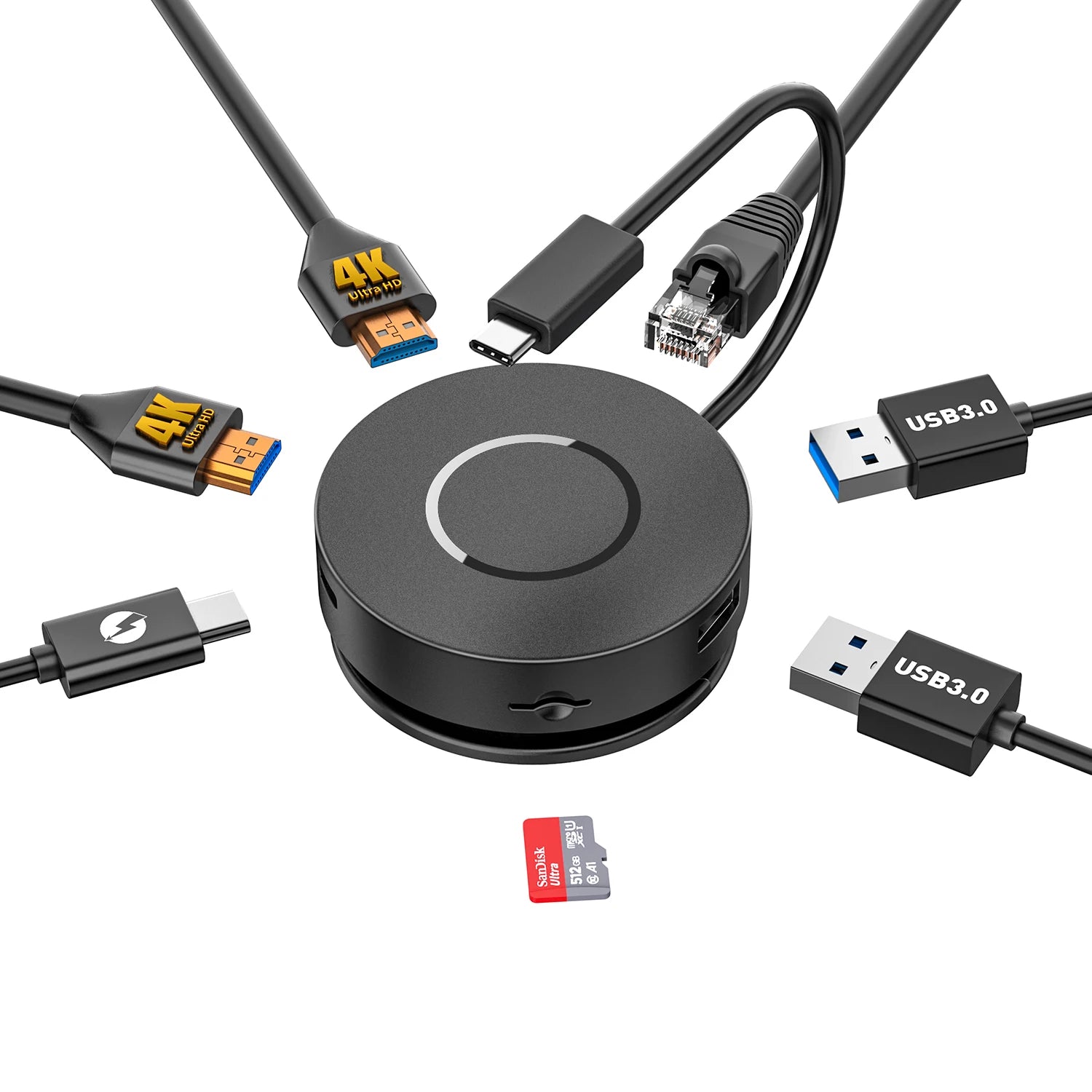 7-in-1 USB Computer Interface Expansion