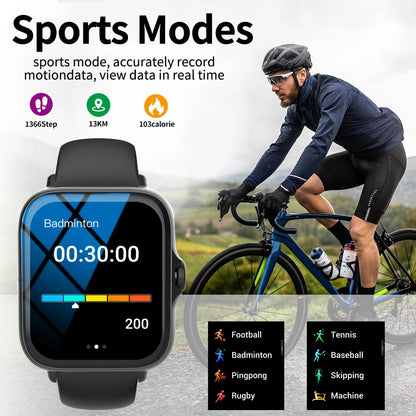 Smart watch with full touch screen,