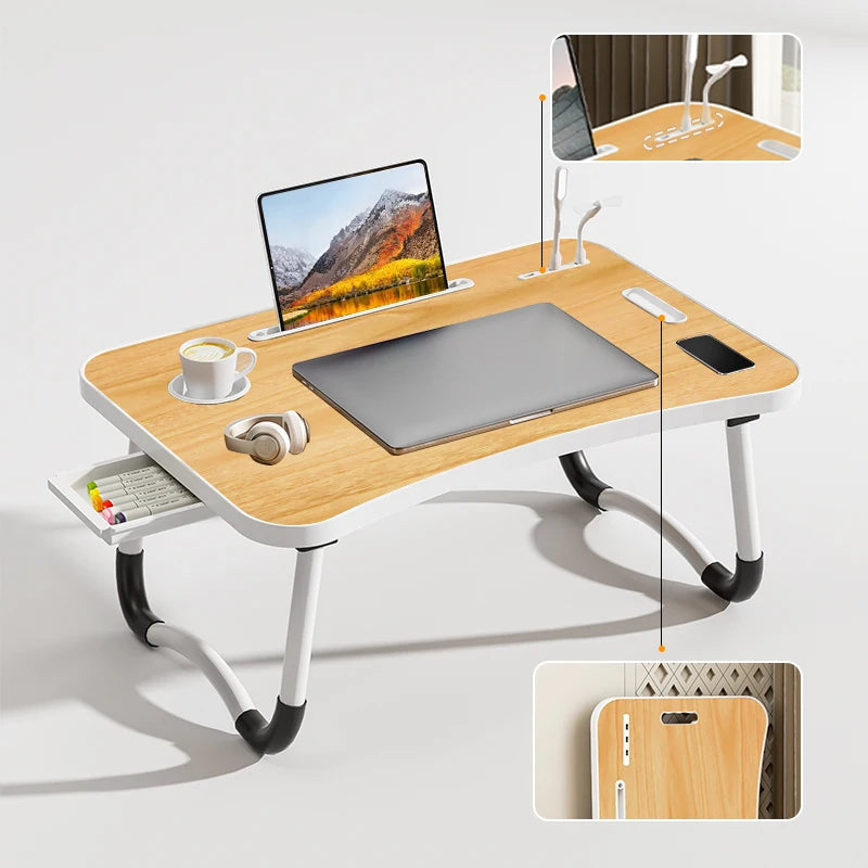 Portable Laptop Desk with USB Light