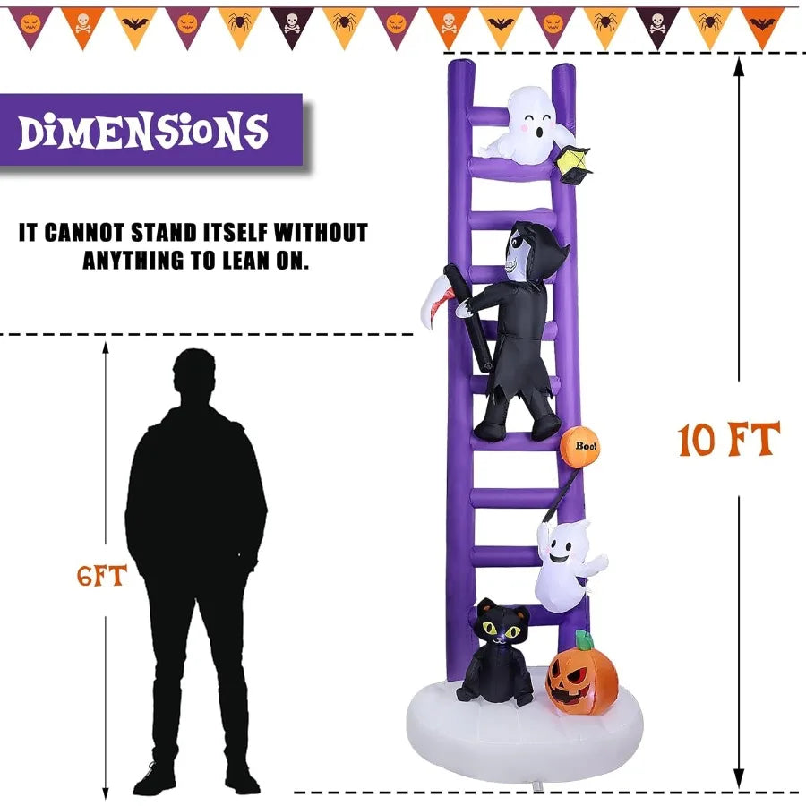 10FT Halloween Inflatable Decorations